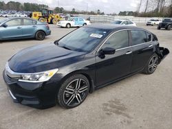 Salvage cars for sale from Copart Dunn, NC: 2016 Honda Accord Sport