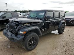 Jeep Wrangler salvage cars for sale: 2020 Jeep Wrangler Unlimited Sport