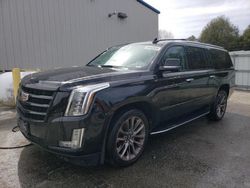 Salvage cars for sale at Mendon, MA auction: 2020 Cadillac Escalade ESV Premium Luxury