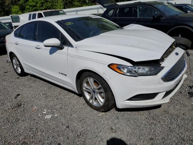 2018 Ford Fusion SE Hybrid