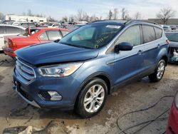 Vehiculos salvage en venta de Copart Bridgeton, MO: 2018 Ford Escape SEL