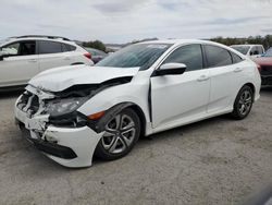 Honda salvage cars for sale: 2017 Honda Civic LX