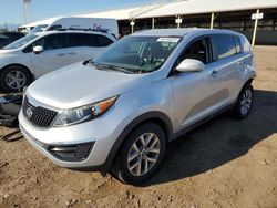 KIA Sportage lx salvage cars for sale: 2015 KIA Sportage LX