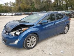 Vehiculos salvage en venta de Copart Ocala, FL: 2016 Hyundai Elantra SE