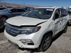 Salvage cars for sale at North Las Vegas, NV auction: 2016 Honda Pilot EXL