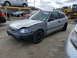 Salvage cars for sale at Windsor, NJ auction: 2000 Honda Civic DX
