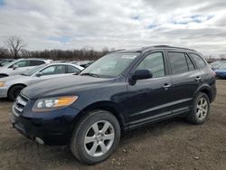 Vehiculos salvage en venta de Copart Des Moines, IA: 2007 Hyundai Santa FE SE