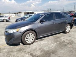 Salvage cars for sale from Copart Sun Valley, CA: 2012 Toyota Camry Base