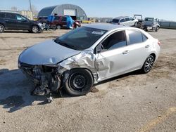 Salvage cars for sale from Copart Wichita, KS: 2016 Toyota Corolla L