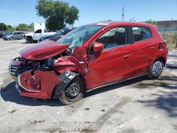 Salvage cars for sale at Orlando, FL auction: 2024 Mitsubishi Mirage ES