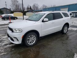 Salvage cars for sale from Copart Anchorage, AK: 2022 Dodge Durango SXT