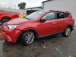 Toyota Rav4 salvage cars for sale: 2017 Toyota Rav4 Limited