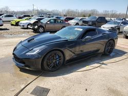 Salvage cars for sale at Louisville, KY auction: 2014 Chevrolet Corvette Stingray 2LT