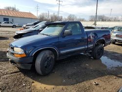 Salvage cars for sale from Copart Columbus, OH: 2000 Chevrolet S Truck S10