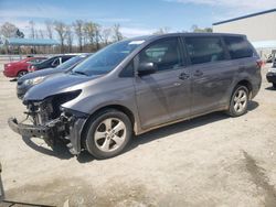 Toyota salvage cars for sale: 2017 Toyota Sienna