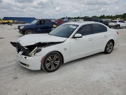 Salvage cars for sale from Copart Arcadia, FL: 2010 BMW 528 I