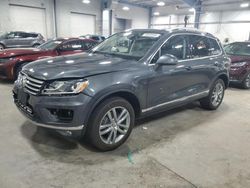 Salvage cars for sale at Ham Lake, MN auction: 2015 Volkswagen Touareg V6