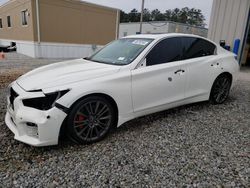 Salvage cars for sale at Ellenwood, GA auction: 2017 Infiniti Q50 RED Sport 400