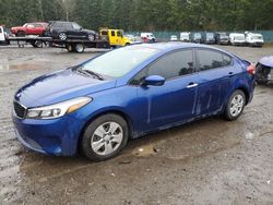 KIA salvage cars for sale: 2018 KIA Forte LX