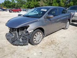 Salvage cars for sale from Copart Ocala, FL: 2015 Nissan Sentra S