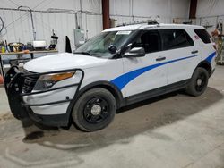 Salvage cars for sale at Billings, MT auction: 2015 Ford Explorer Police Interceptor