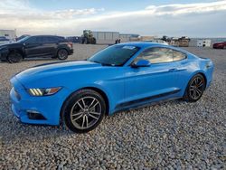Salvage cars for sale at New Braunfels, TX auction: 2017 Ford Mustang