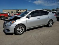 2017 Nissan Versa S en venta en Wilmer, TX