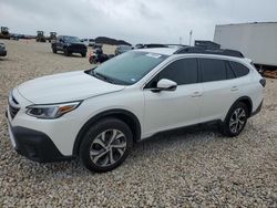 Salvage cars for sale from Copart New Braunfels, TX: 2022 Subaru Outback Limited