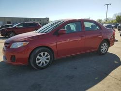 Salvage cars for sale from Copart Wilmer, TX: 2013 Toyota Corolla Base