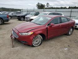 Vehiculos salvage en venta de Copart Harleyville, SC: 2014 Ford Fusion SE Phev