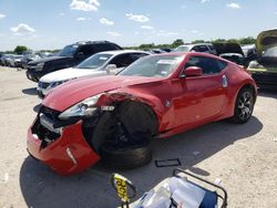 Salvage cars for sale at San Antonio, TX auction: 2014 Nissan 370Z Base