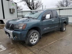 Salvage trucks for sale at Moraine, OH auction: 2005 Nissan Titan XE