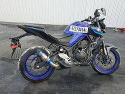 Salvage motorcycles for sale at Opa Locka, FL auction: 2023 Yamaha MT-03