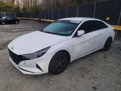 Salvage cars for sale at Waldorf, MD auction: 2021 Hyundai Elantra SEL