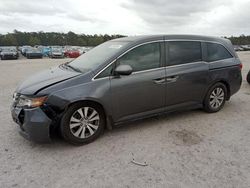Salvage cars for sale at Harleyville, SC auction: 2017 Honda Odyssey EXL