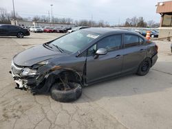 Honda Civic LX salvage cars for sale: 2012 Honda Civic LX