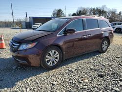 Salvage cars for sale at Mebane, NC auction: 2014 Honda Odyssey EXL