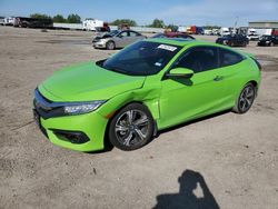 Salvage cars for sale from Copart Houston, TX: 2016 Honda Civic Touring
