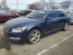 Volkswagen salvage cars for sale: 2014 Volkswagen Passat SEL