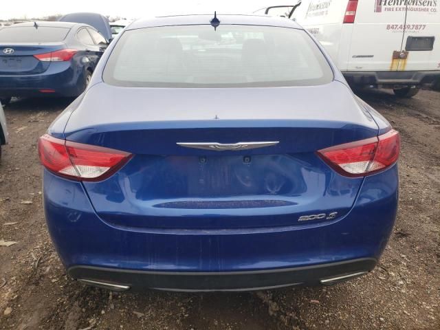 2015 Chrysler 200 S