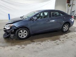 Salvage cars for sale at North Billerica, MA auction: 2014 Toyota Corolla L