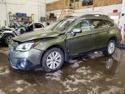 Subaru Outback 2.5i Premium salvage cars for sale: 2018 Subaru Outback 2.5I Premium