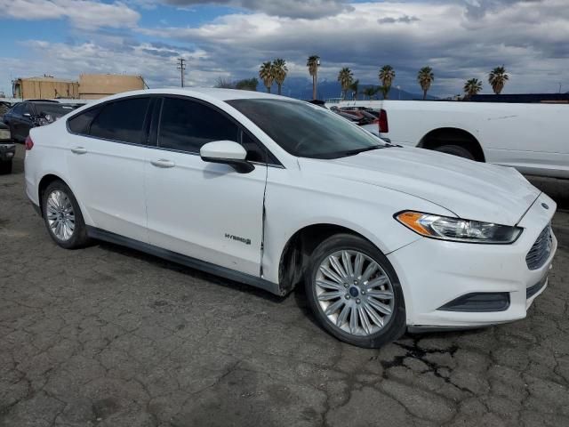 2016 Ford Fusion S Hybrid