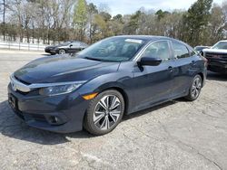 Salvage cars for sale at Austell, GA auction: 2018 Honda Civic EX