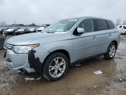 Salvage cars for sale from Copart Central Square, NY: 2014 Mitsubishi Outlander GT