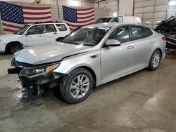 Salvage cars for sale from Copart Columbia, MO: 2016 KIA Optima LX