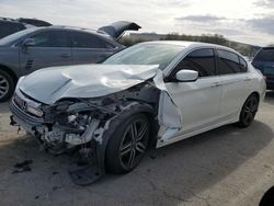 Honda Accord Sport salvage cars for sale: 2017 Honda Accord Sport