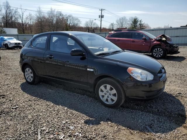 2010 Hyundai Accent Blue