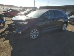 Salvage cars for sale at Colorado Springs, CO auction: 2020 Ford Edge Titanium