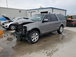 Salvage cars for sale at New Orleans, LA auction: 2013 Ford Expedition EL Limited